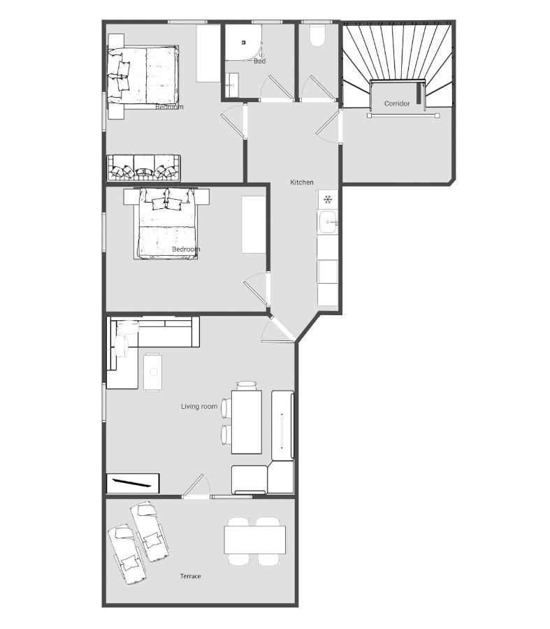 Appartement Gamper Бріксен-ім-Тале Екстер'єр фото